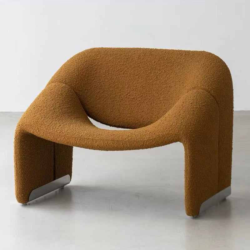 Upholstered Fabric Accent Armchair 33.07" Wide Accent Armchair