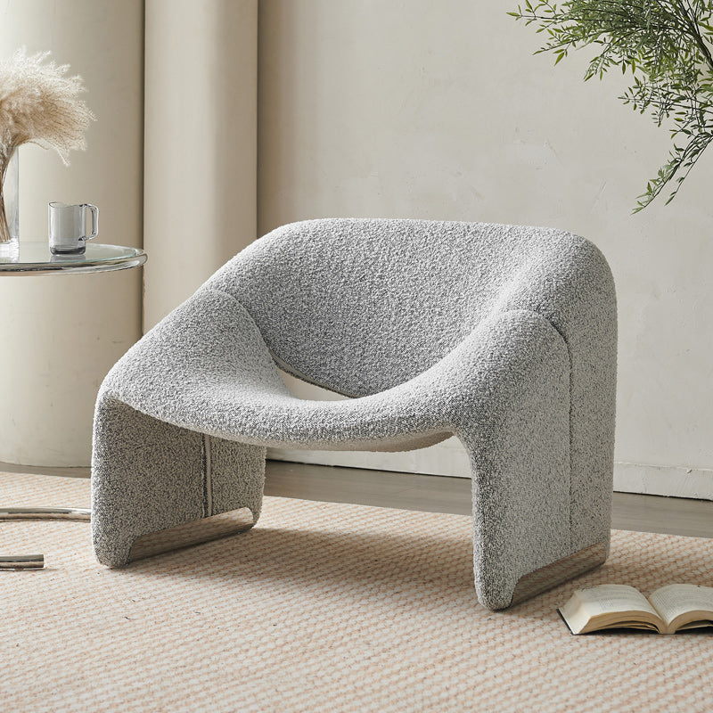 Upholstered Fabric Accent Armchair 33.07" Wide Accent Armchair