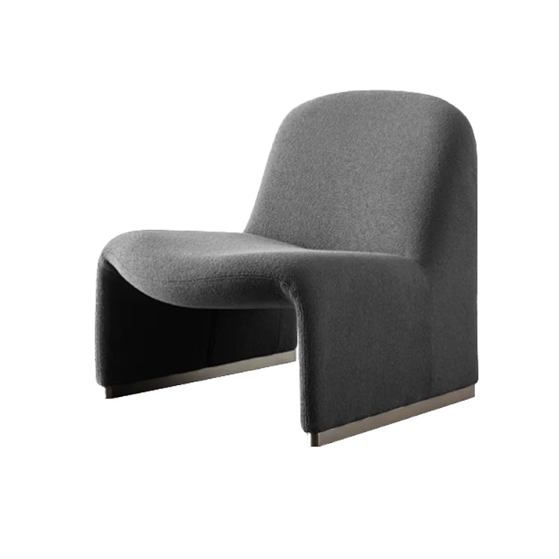Scandinavian Accent Room Chair 24.8" Wide Fabric Lounge Accent Chair