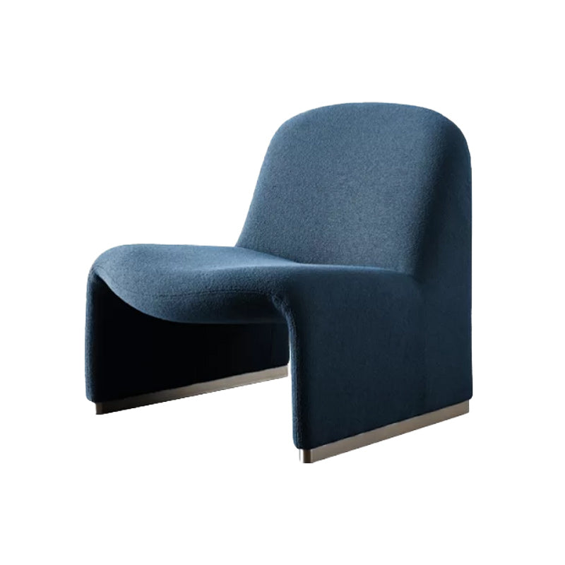 Scandinavian Accent Room Chair 24.8" Wide Fabric Lounge Accent Chair