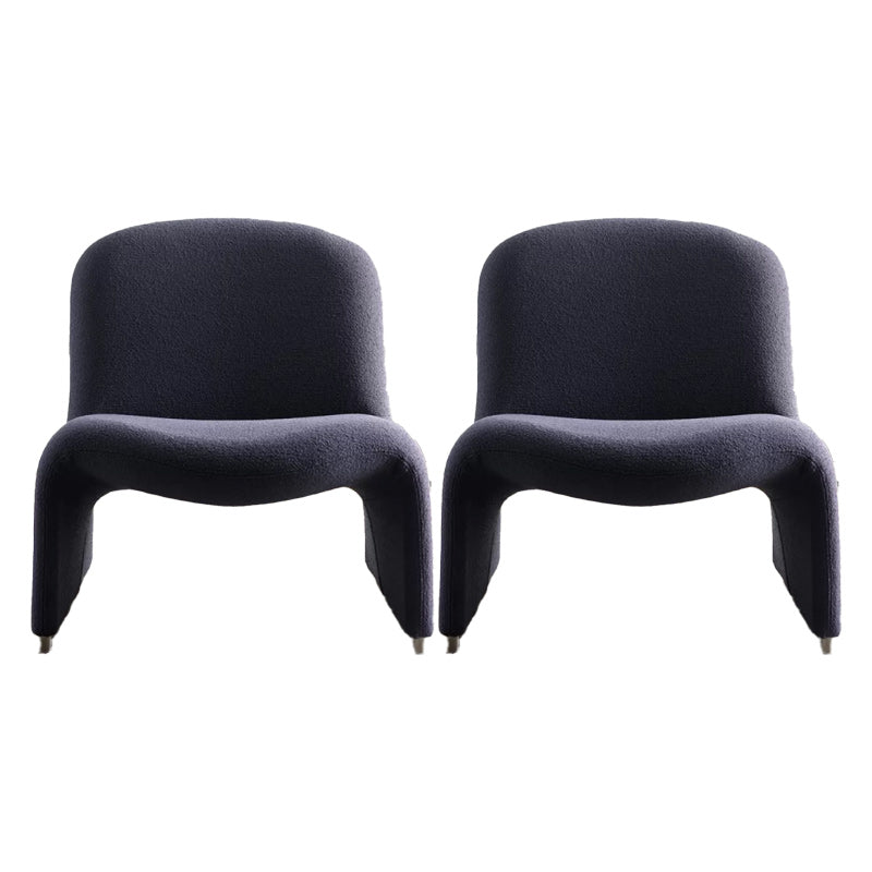 Scandinavian Accent Room Chair 24.8" Wide Fabric Lounge Accent Chair