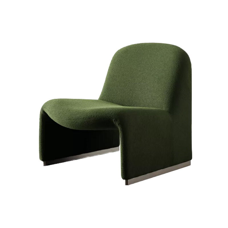 Scandinavian Accent Room Chair 24.8" Wide Fabric Lounge Accent Chair
