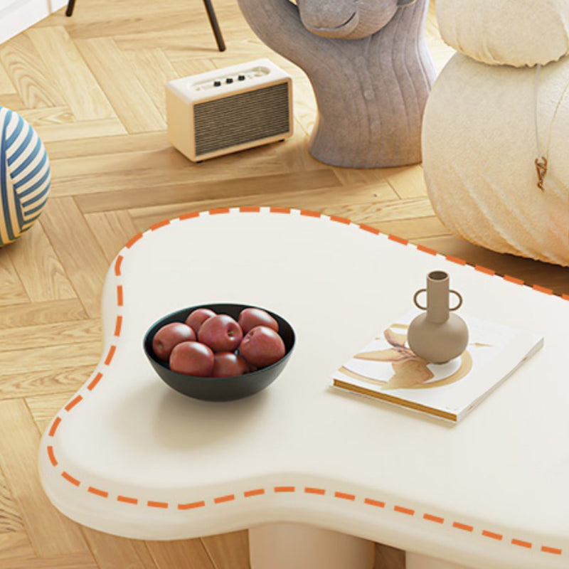 Contemporary Coffee Table 3 Legs Wooden Coffee Cocktail Table