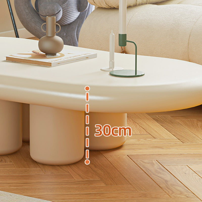 Contemporary Coffee Table 3 Legs Wooden Coffee Cocktail Table