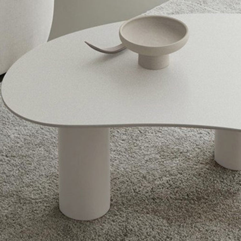 Modern 3 Legs Coffee Table Wood Coffee Table for Living Room