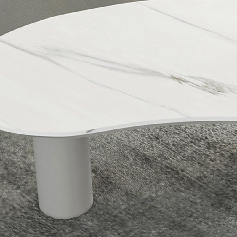 Modern 3 Legs Coffee Table Slate Coffee Table for Living Room