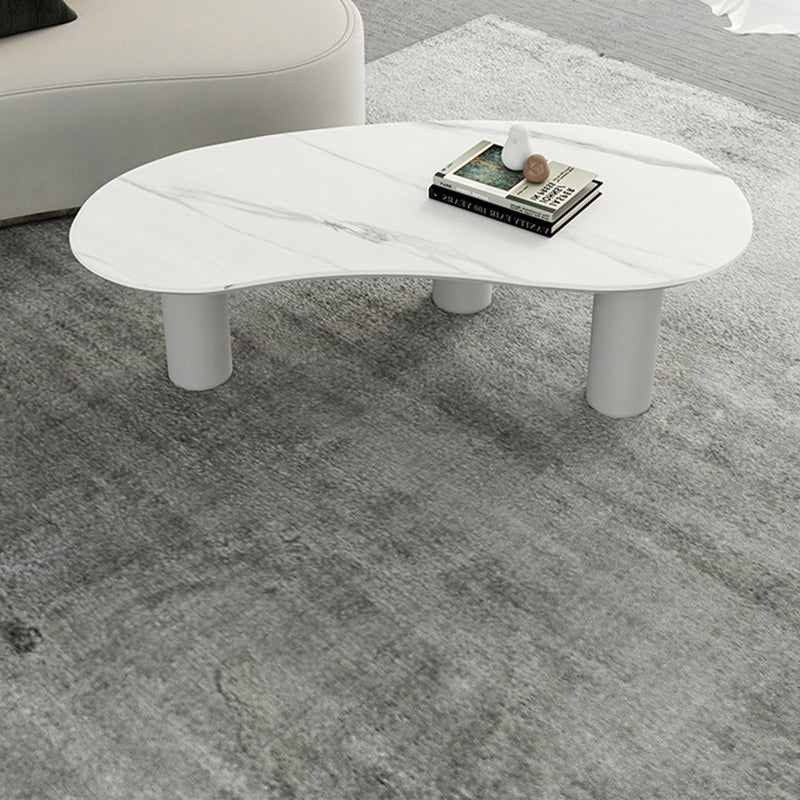 Modern 3 Legs Coffee Table Slate Coffee Table for Living Room
