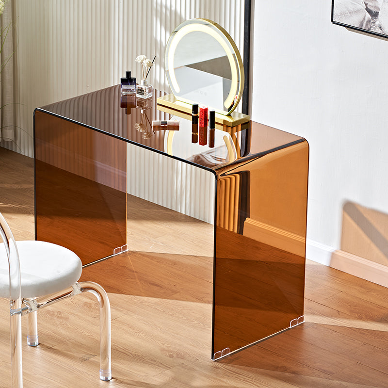 Contemporary Make-up Vanity Standing Glass Bedroom Makeup Vanity Set