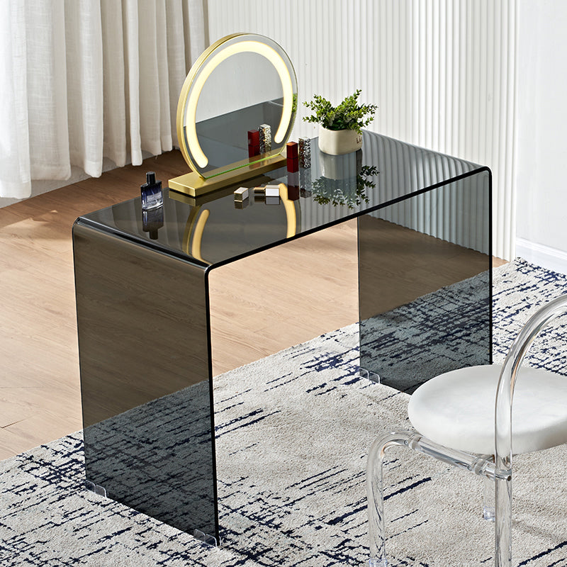 Contemporary Make-up Vanity Standing Glass Bedroom Makeup Vanity Set