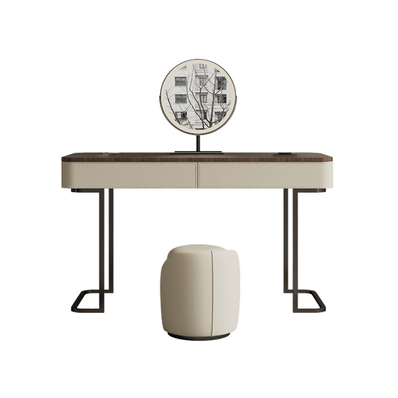 Wooden Make-up Vanity White Makeup Vanity Desk Table with Drawers
