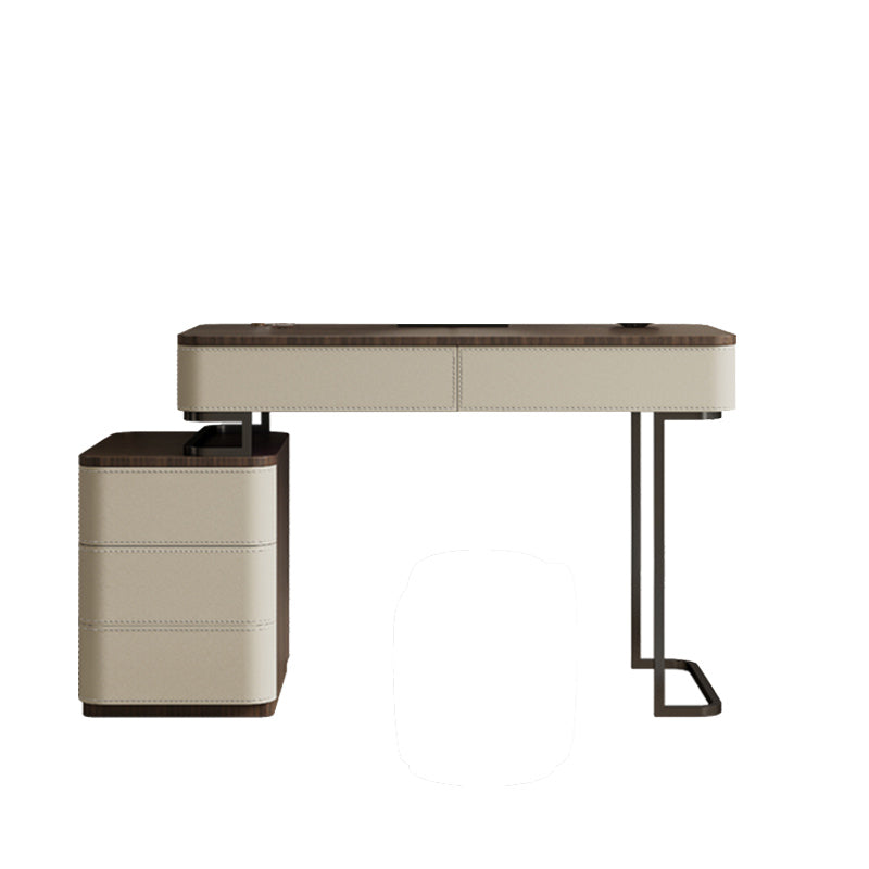 Wooden Make-up Vanity White Makeup Vanity Desk Table with Drawers