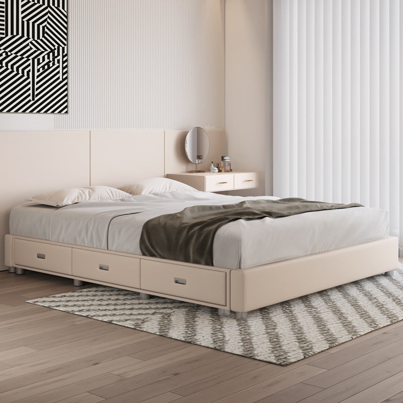 Mattress Included Platform Bed Frame Storage Platform Bed with Drawers