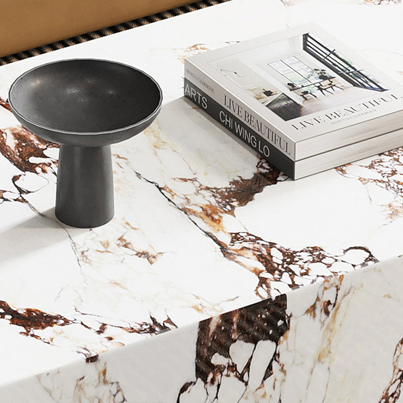 Block Coffee Cocktail Table Contemporary Slate Coffee Table Set