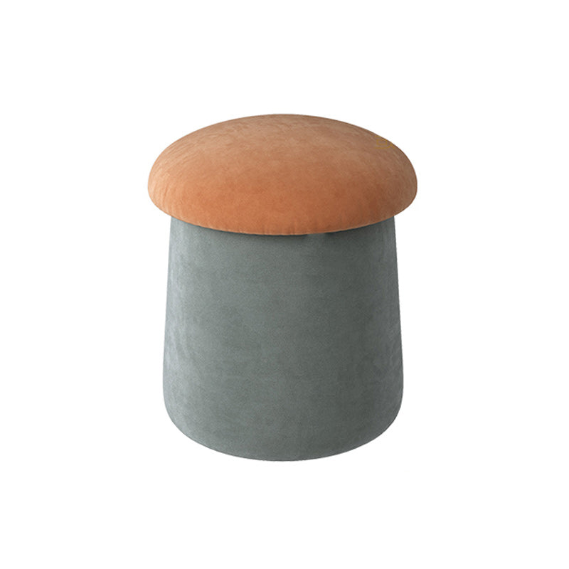 Contemporary Armless Chair Solid Color Upholstered Parsons Chair