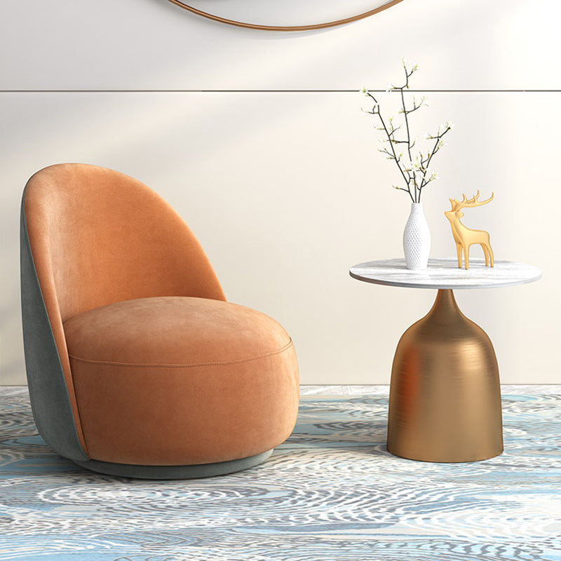 Contemporary Armless Chair Solid Color Upholstered Parsons Chair