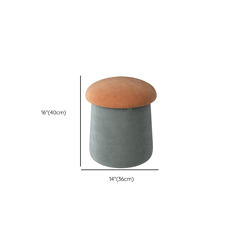 Contemporary Armless Chair Solid Color Upholstered Parsons Chair