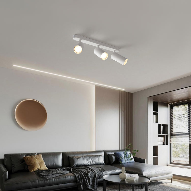 Nordic Style Ceiling Light Cylinder Shape Ceiling Lamp with Aluminum Shade for Bedroom