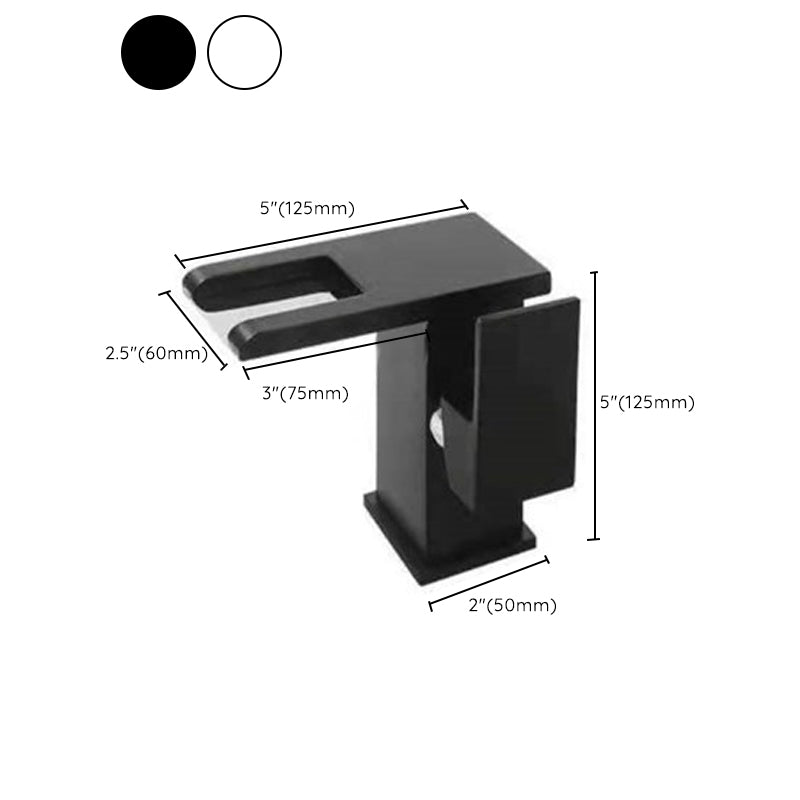 1-Handle Basin Lavatory Faucet 1-Hole Widespread Bathroom Vessel Faucet with LED Lighting