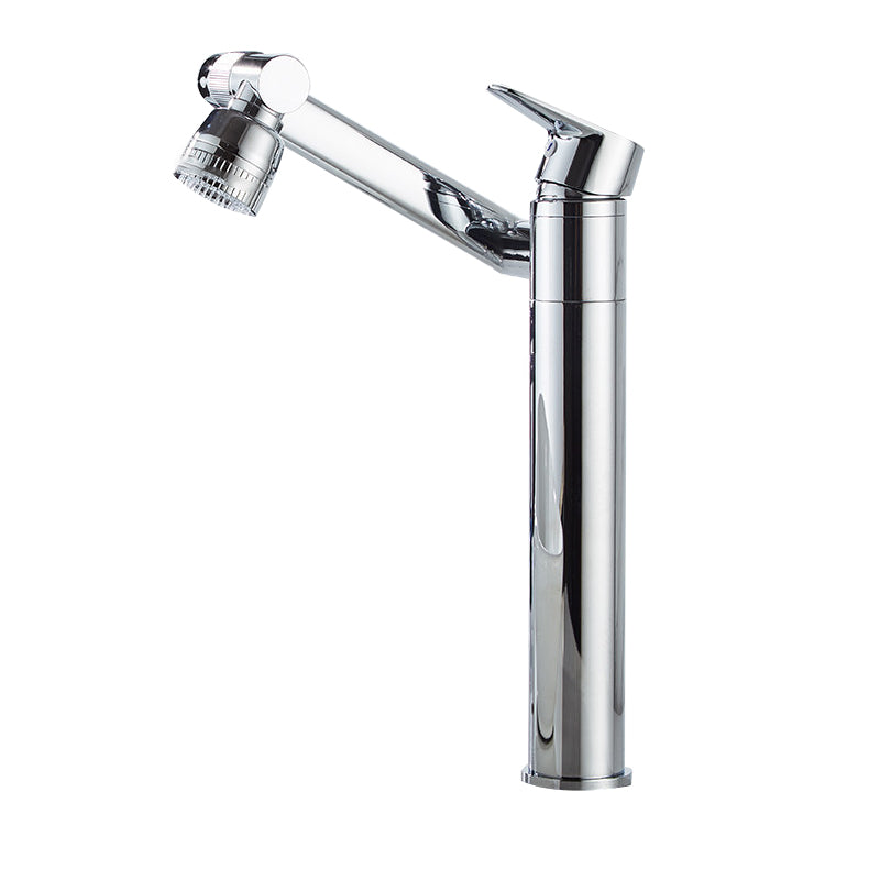 Vessel Sink Faucet Glam Style Single Lever Handle Faucets for Bathroom