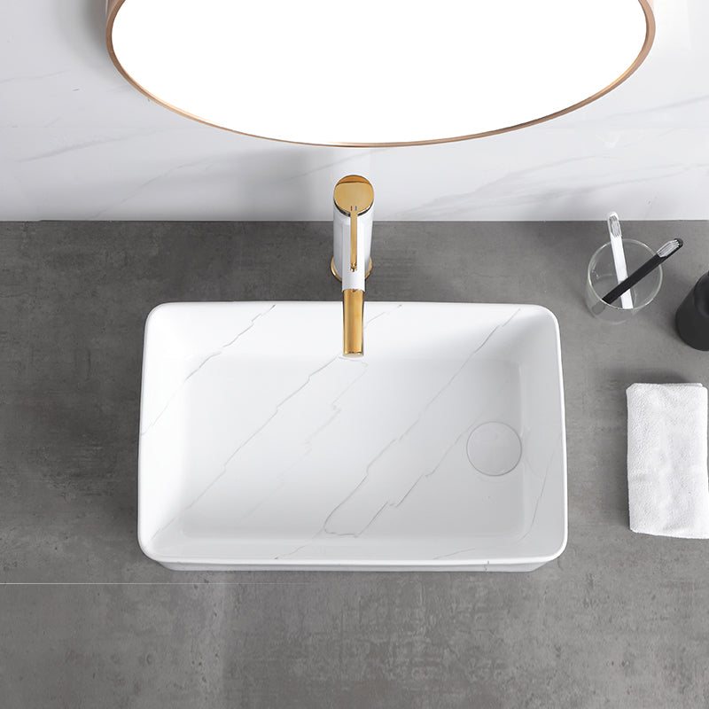 Classic Style Bathroom Sink Stainless Steel Dirt Resistant Bathroom Sink