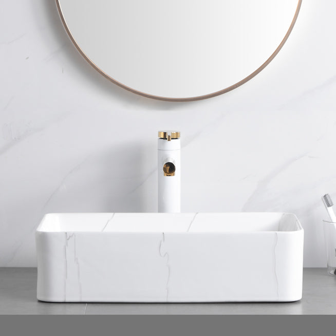 Classic Style Bathroom Sink Stainless Steel Dirt Resistant Bathroom Sink