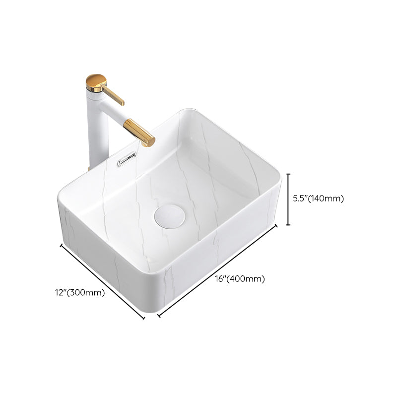 Classic Style Bathroom Sink Stainless Steel Dirt Resistant Bathroom Sink