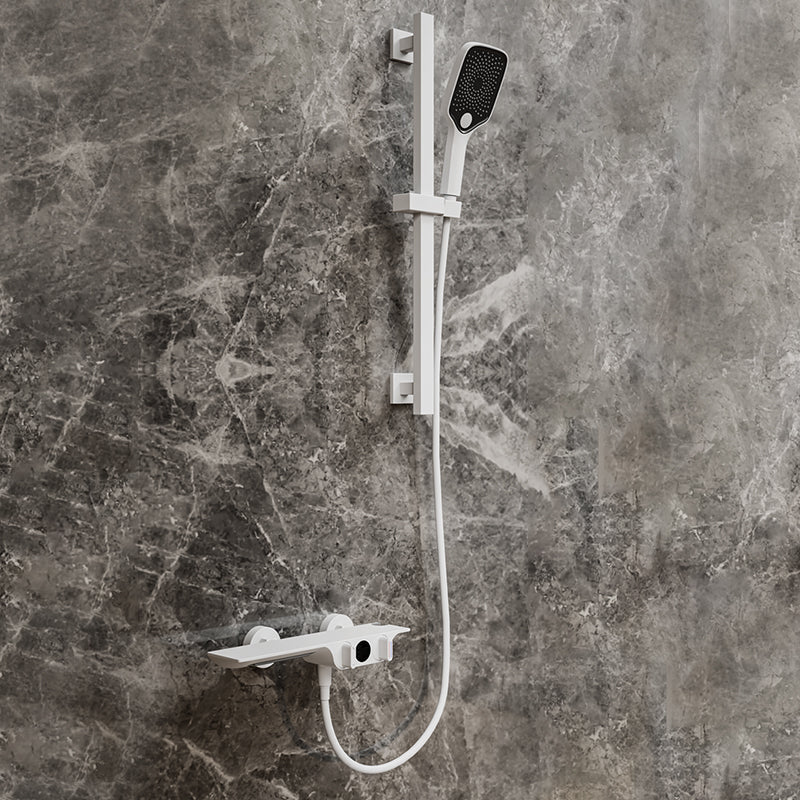 Wall Mounted Metal Bathroom Faucet Low Arc Waterfall Tub Filler