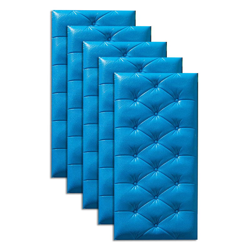 Modern Wall Paneling Living Room Peel and Stick 3D Embossing Waterproof Wall Paneling