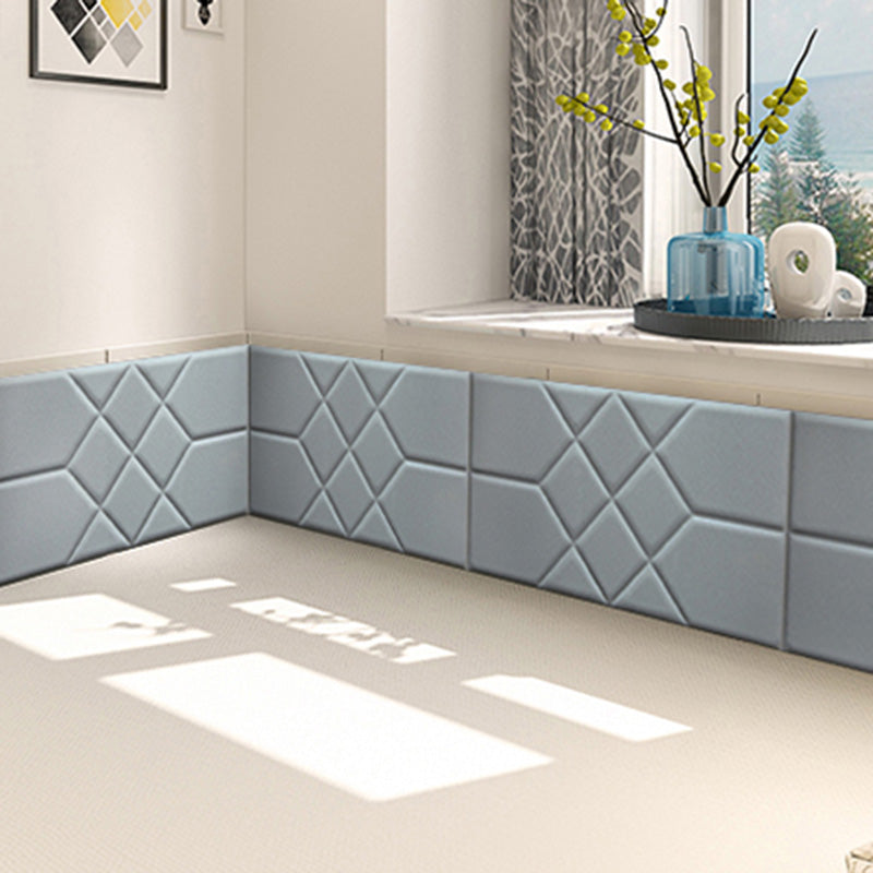 Modern Wall Paneling Living Room Peel and Stick 3D Embossing Waterproof Wall Paneling