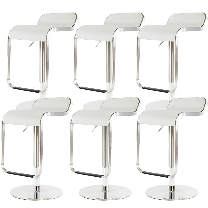 Industrial Backrest Bar Stool Adjustable Height Counter Stool for Bristol