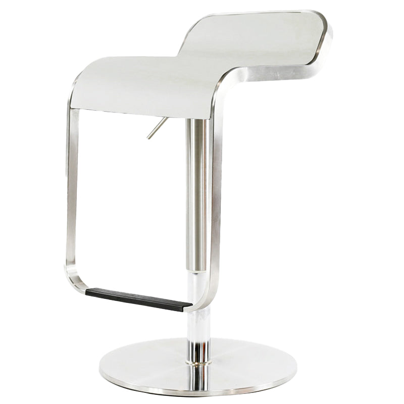 Industrial Backrest Bar Stool Adjustable Height Counter Stool for Bristol