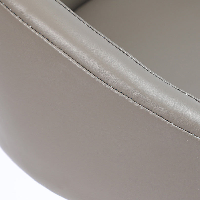 Industrial Leather Bar Stool Adjustable Height Counter Stool for Bristol