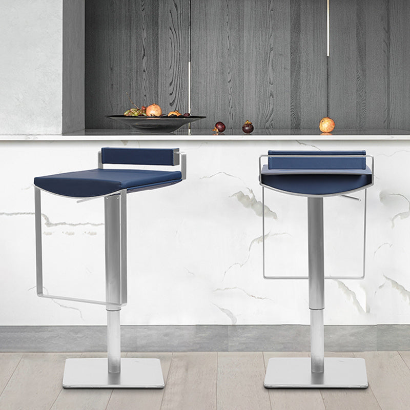 Industria Fabric Bar Stool Modern Low Back Counter Stool for Bristol