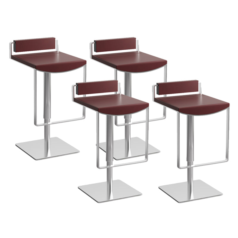 Industria Fabric Bar Stool Modern Low Back Counter Stool for Bristol