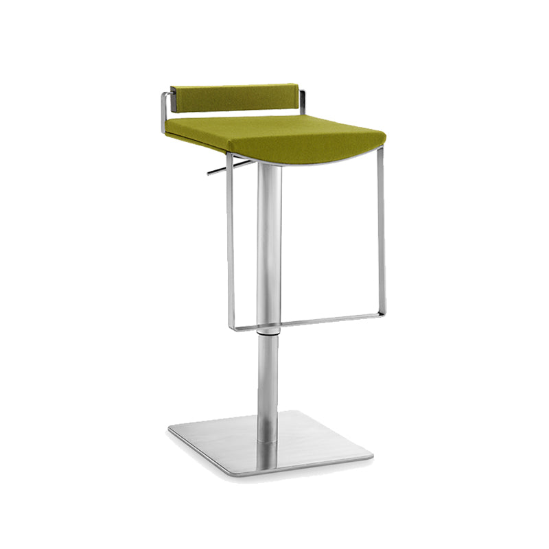 Industria Fabric Bar Stool Modern Low Back Counter Stool for Bristol
