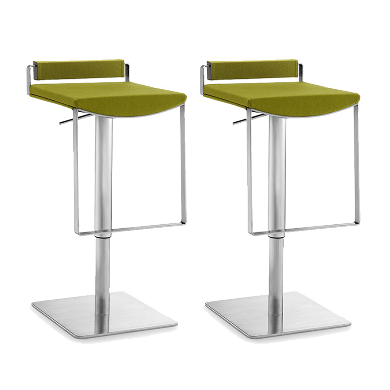 Industria Fabric Bar Stool Modern Low Back Counter Stool for Bristol