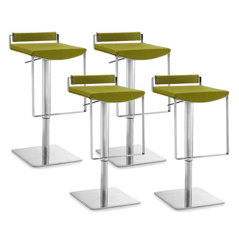 Industria Fabric Bar Stool Modern Low Back Counter Stool for Bristol