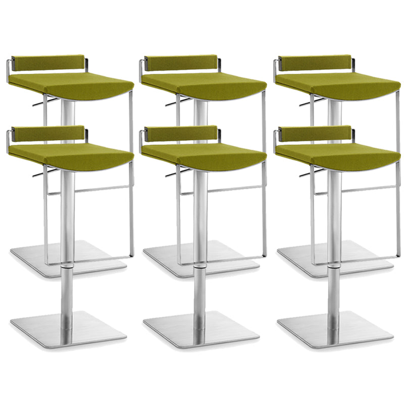 Industria Fabric Bar Stool Modern Low Back Counter Stool for Bristol