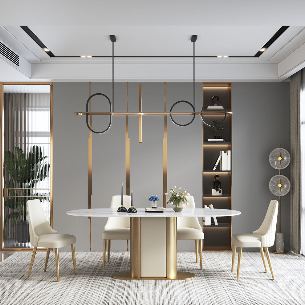 Kitchen Home Glam Chair Armless Dining Chair with Upholstered