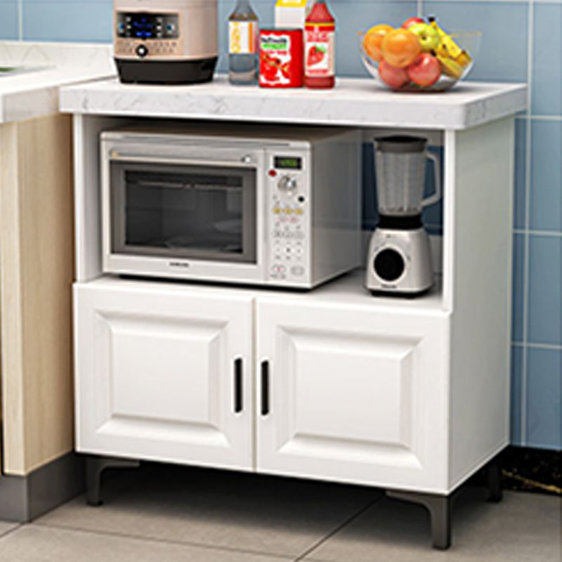 Modern Style Kitchen Island Table Double Sided Cabinet Kitchen Island