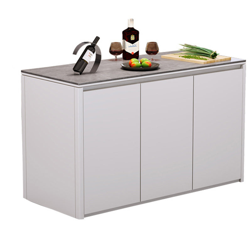 Home Dining Kitchen Island Table Modern Rectangular Kitchen Island