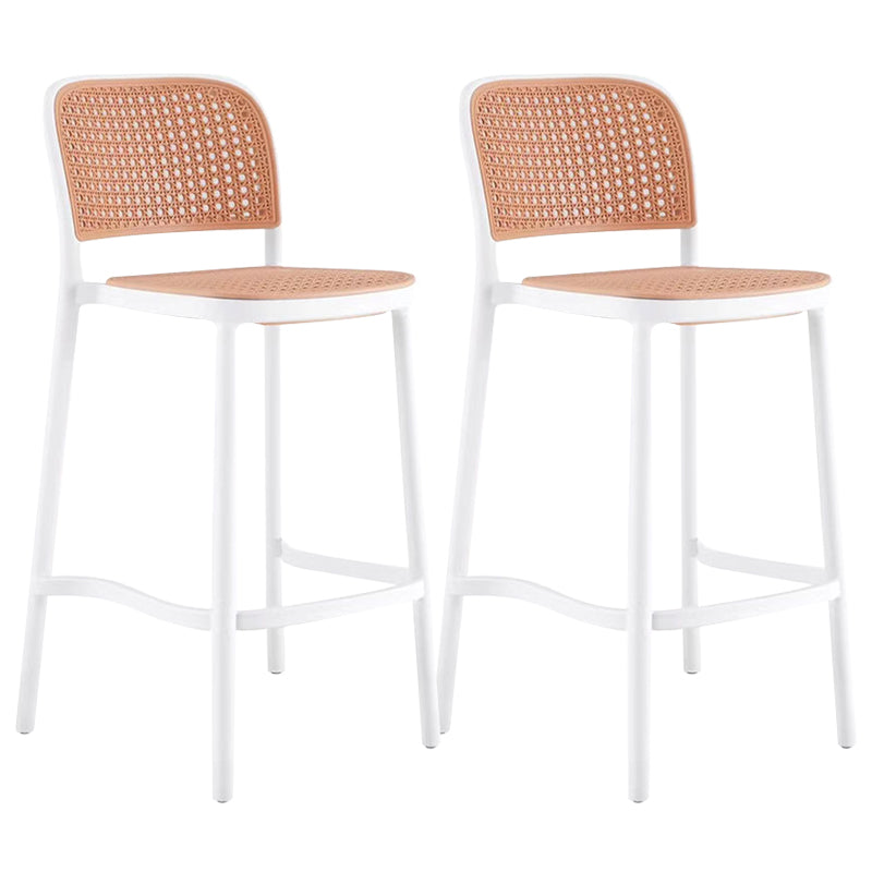 Plastic Bar Stool Industrial Backrest Stackable Counter Stool for Bristol