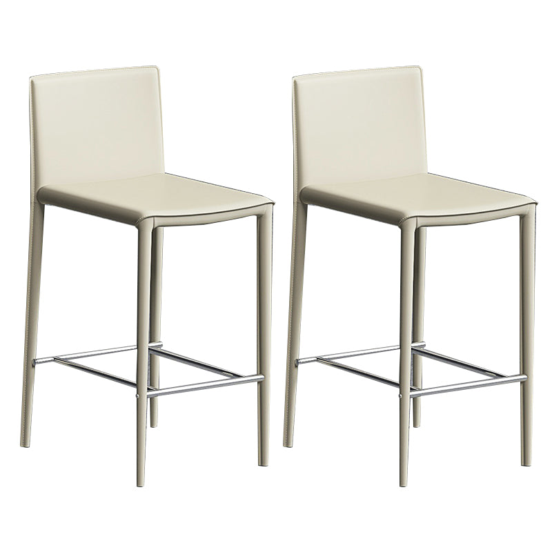 Modern Leather Bar Stool Counter Height Counter Stool for Bristol
