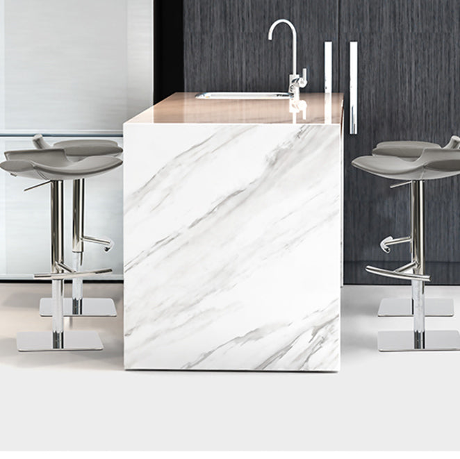 Adjustable Bar Stool Industrial Backrest Counter Stool for Bristol