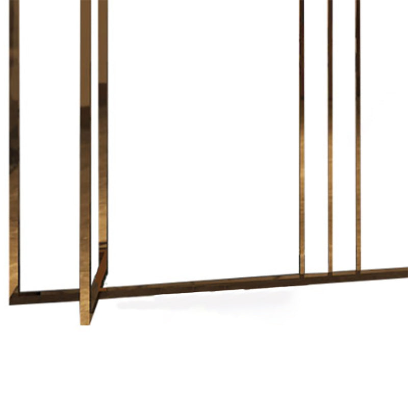 Glam Marble Console Table Rectangle Console Sofa Table for Hall