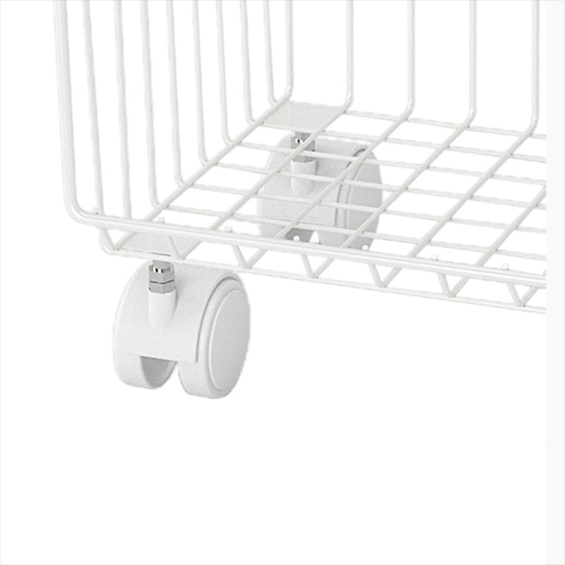 Floating Industrial Bookshelf Metal Frame Bookcase with Shelves