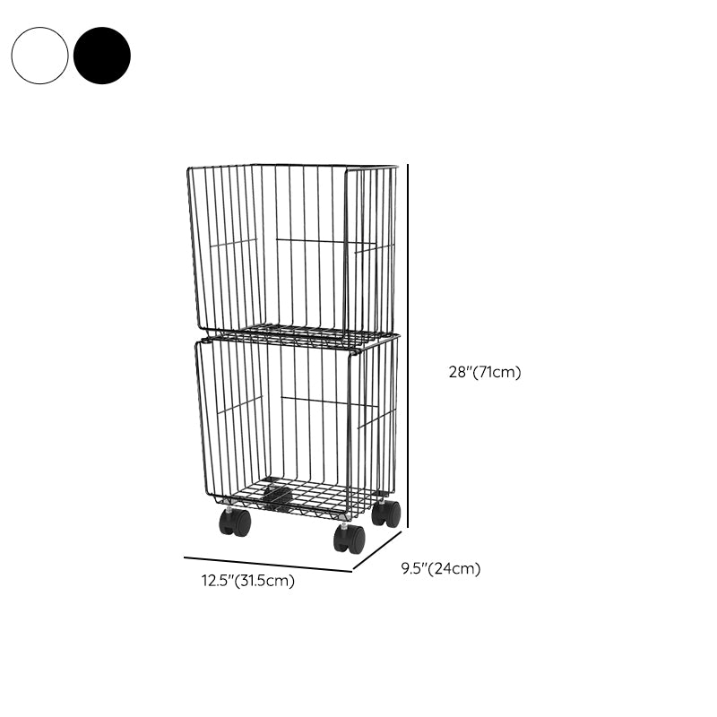 Floating Industrial Bookshelf Metal Frame Bookcase with Shelves