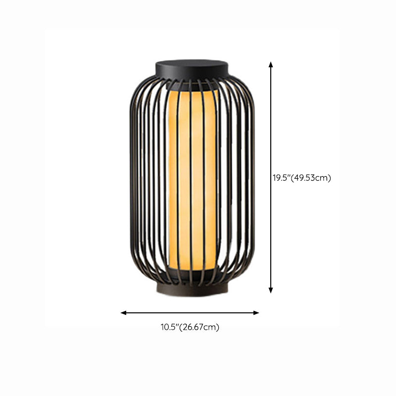 Modern LED Pillar Lighting Fixture Simplicity Solar Light for Garden