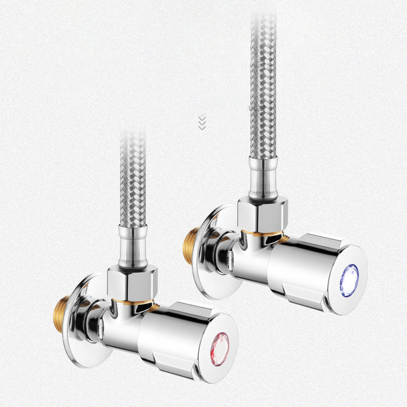 Swivel Spout Circular Faucet Brass Modern Style Bathroom Faucet