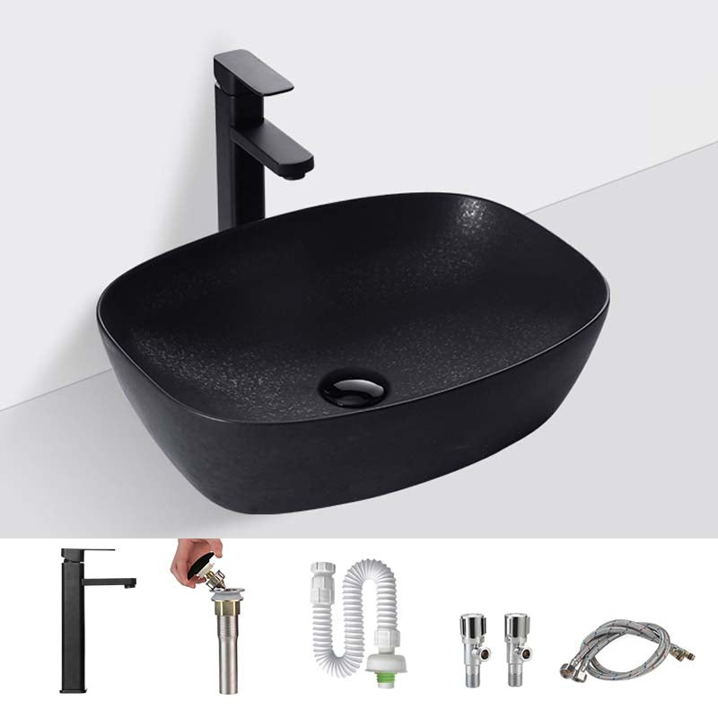 Black Trough Bathroom Sink Round Porcelain Trough Bathroom Sink